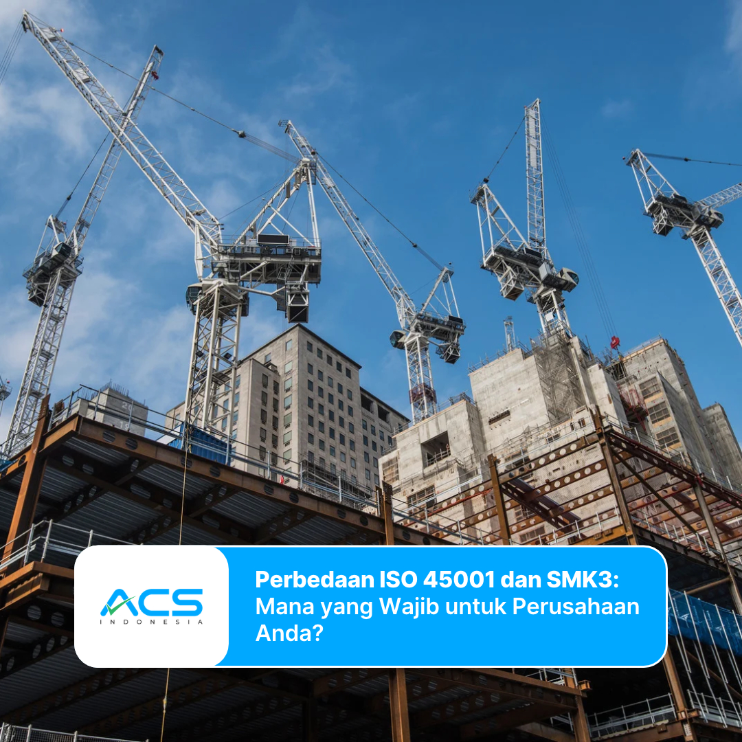 Perbedaan ISO 45001 dan SMK3: Mana yang Wajib untuk Perusahaan Anda?